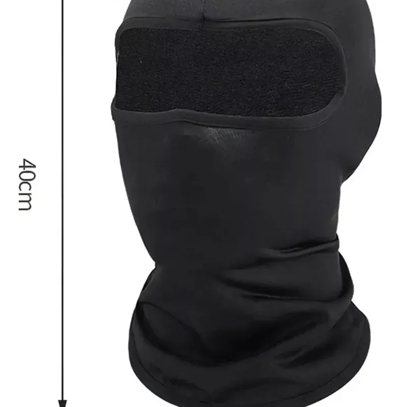 pasamontañas color negro con protección rayos ultravioletas - 600 CUP / 1,5 USD