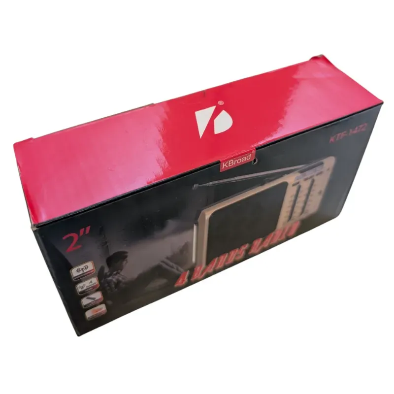 radio portátil recargable KBoard 2 pulgadas - 3500 CUP / 8 USD