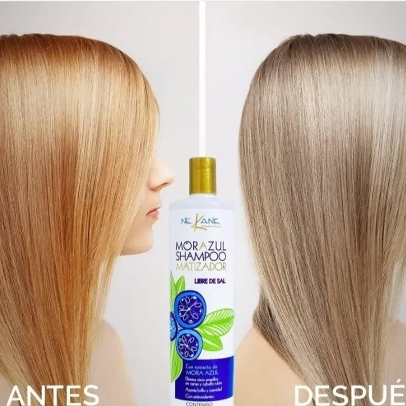 shampoo matizador Morazul 300g