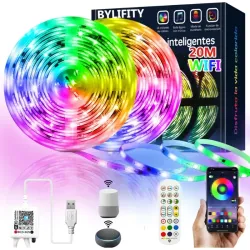 tira LED wifi inteligente 20m
