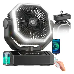 ventilador recargable portátil 20000 mAh modelo 1 - 30000 CUP / 73 USD