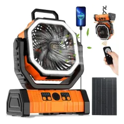 ventilador recargable portátil 20000 mAh