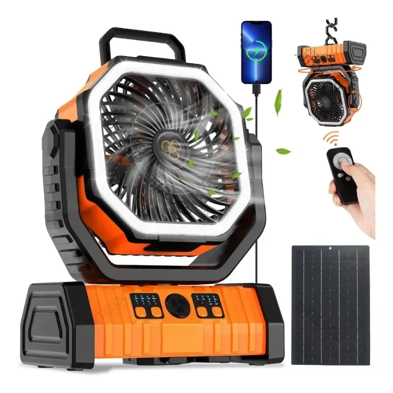 ventilador recargable portátil 20000 mAh