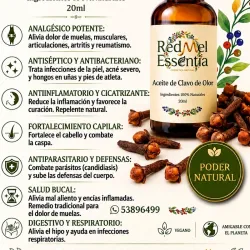Aceite Esencial de Clavo de Olor