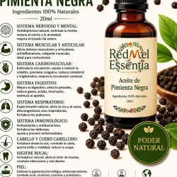 Aceite Esencial de Pimienta Negra