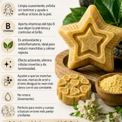 Jabón Natural Anti-Manchas (Blanqueamiento)