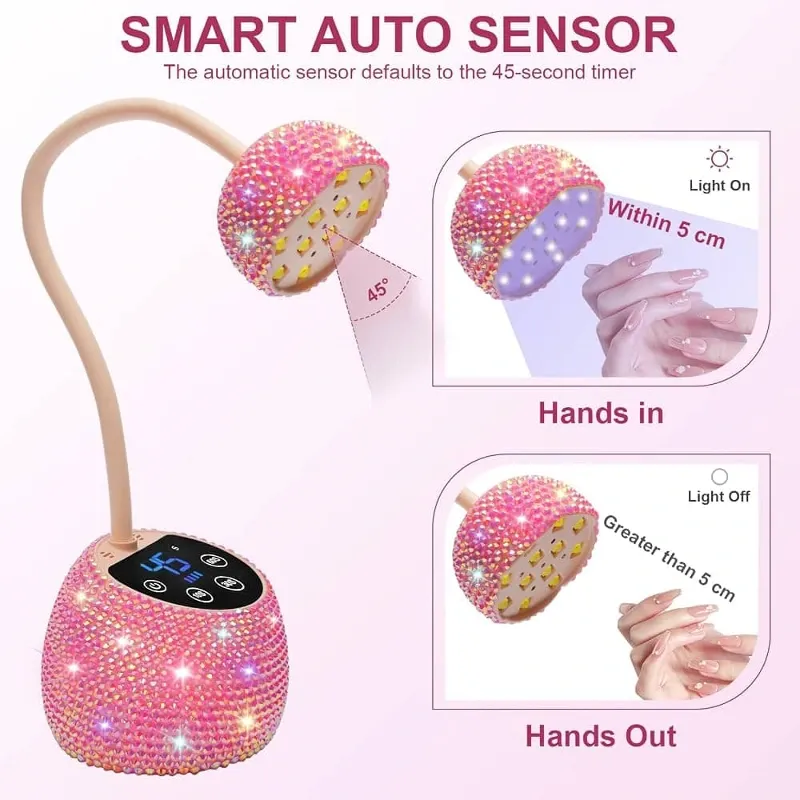 Lámpara Recargable para Softgel, Polygel y Precurado 36W