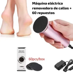 Máquina eléctrica removedora de callos + 60 repuestos