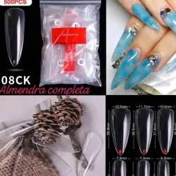 Paquete 500 Uñas Soft Gel