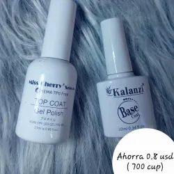 Top Miss Cherry 21ml + Base Coat Kalanzi 10ml
