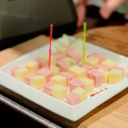 Dados de Jamón y Queso