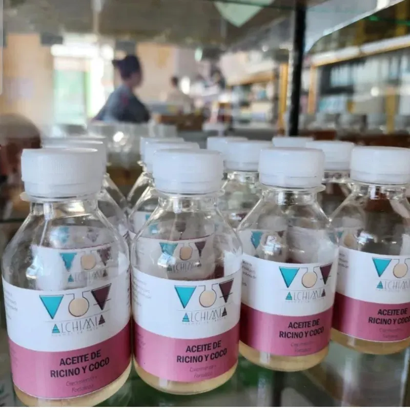 ACEITE DE RICINO Y COCO