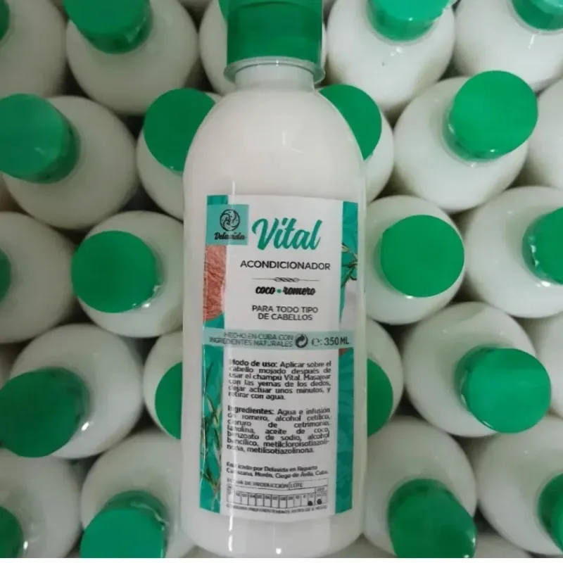 Acondicionador Vital de coco y romero 350ml