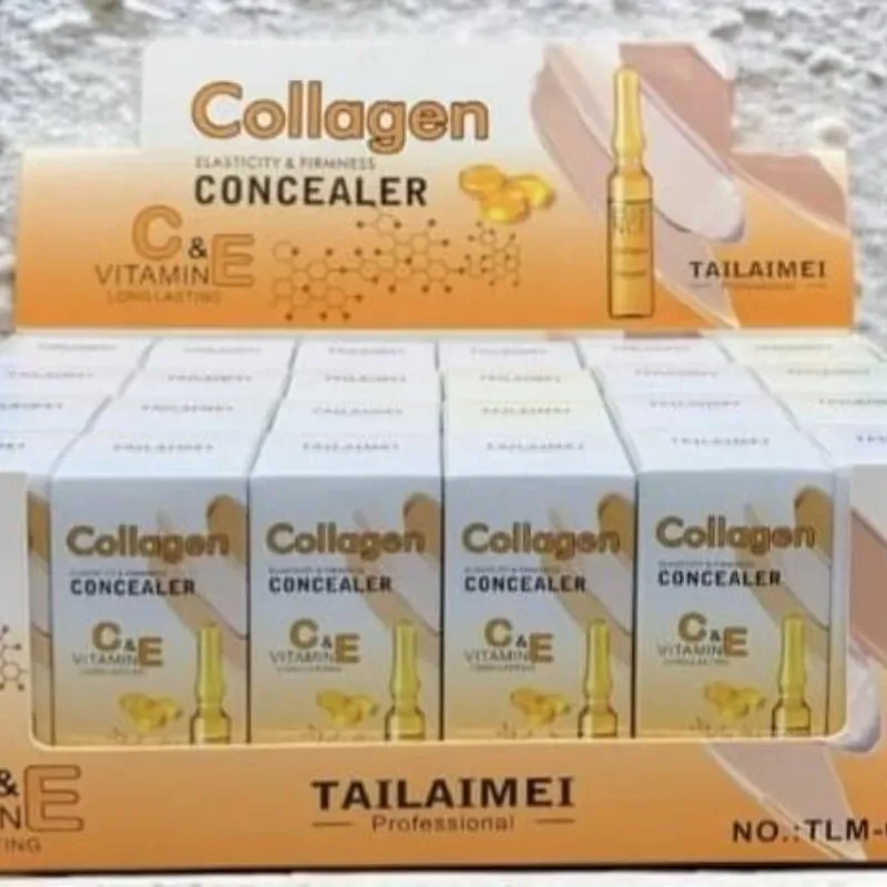 Corrector con barra de colágeno