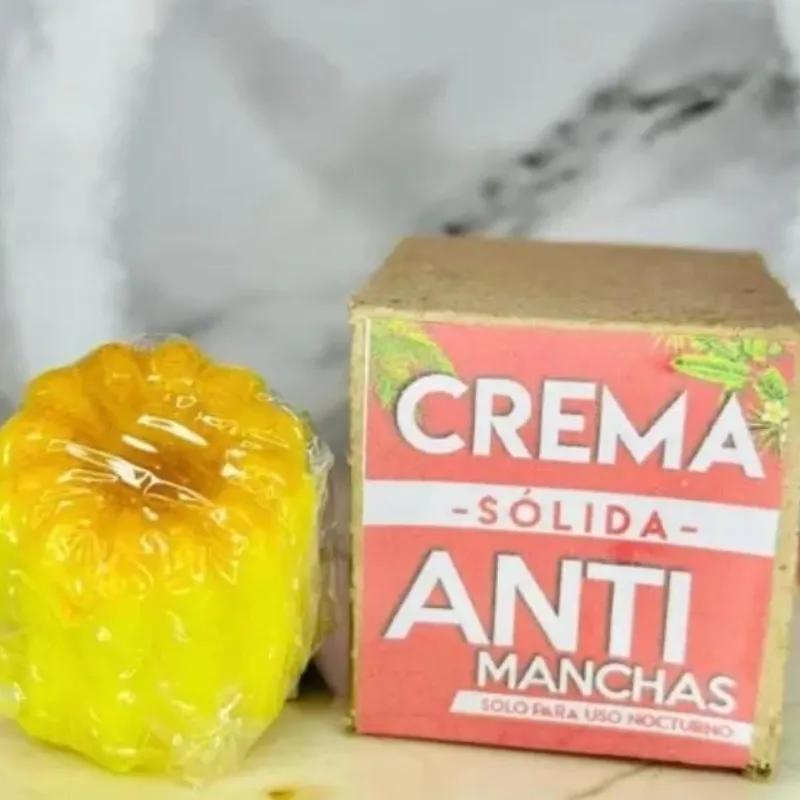 Crema sólida anti manchas