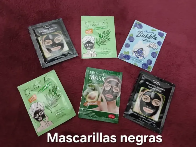 Mascarillas faciales