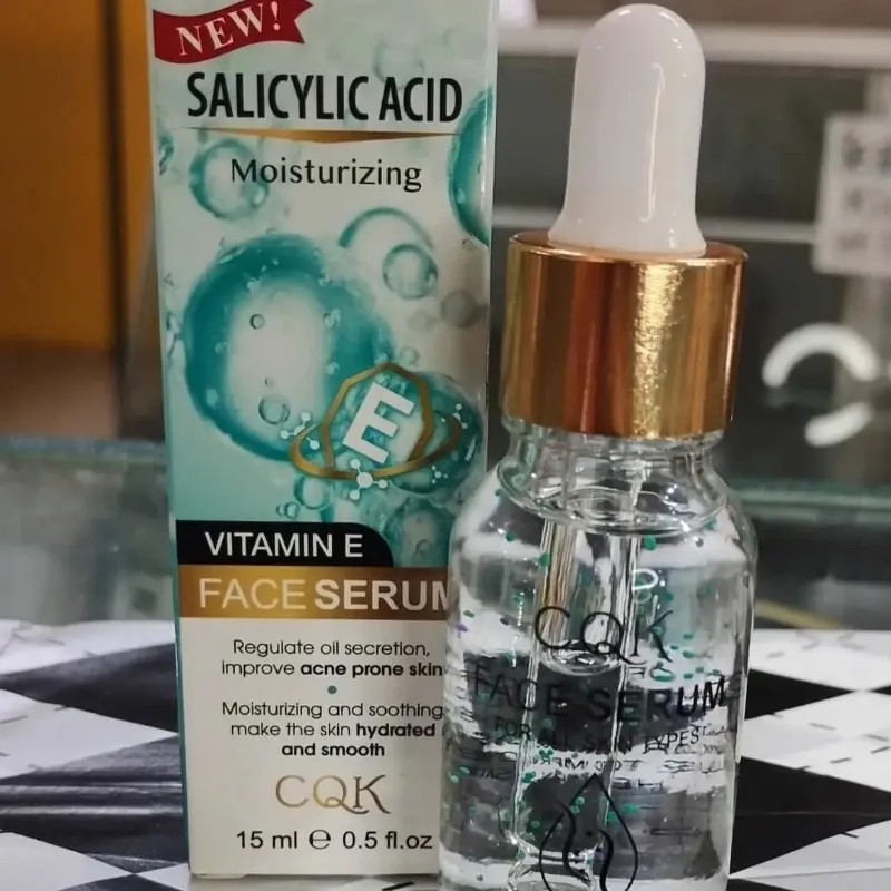 Serum de vit E y ácido salicílico