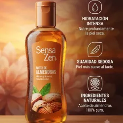 Aceite Sensa Zen de almendras