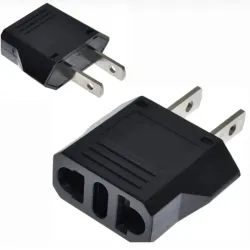 Adaptador de enchufe 2.5/250V 10A
