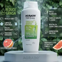 🧴Agrado Hair Lovers - Champú Cabellos Grasos
