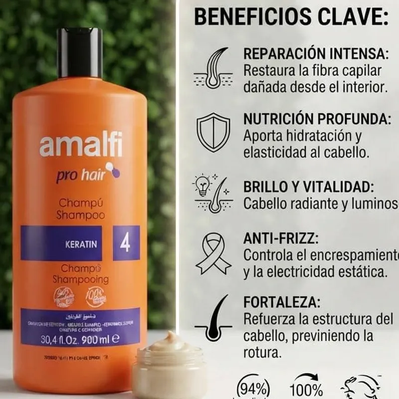 Amalfi Pro Hair Keratin (900ml)