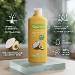 🥥🥑Aroma Natural Conditioner (Aguacate & Coco)