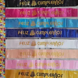 Bandas : " Feliz cumpleaños "✨️🎊
