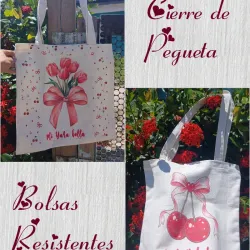 Bolsa personalizada con Pegueta ✨🛍️