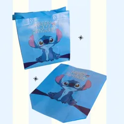 Bolsas de Regalo Reutilizables de Stitch "Happy Birthday" 🥳✨