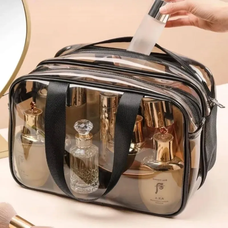 Bolso Neceser Transparente Grande