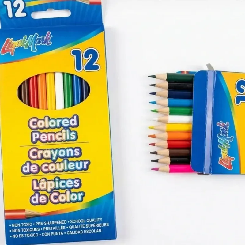 Caja de 12 colores 🔖✨