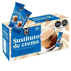 Caja de coffee mate sustituto de crema