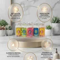 Cápsulas faciales de vitamina E Formato: 60 cápsulas