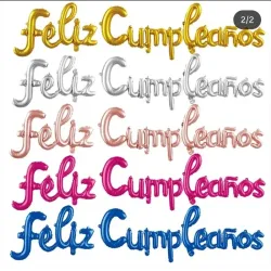 Cartel inflable , " Feliz cumpleaños "🎉