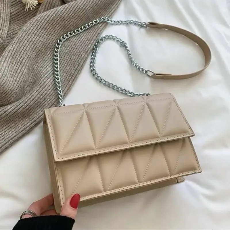 Cartera Beige