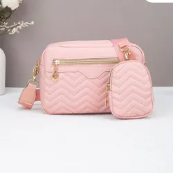 Cartera rosa palo