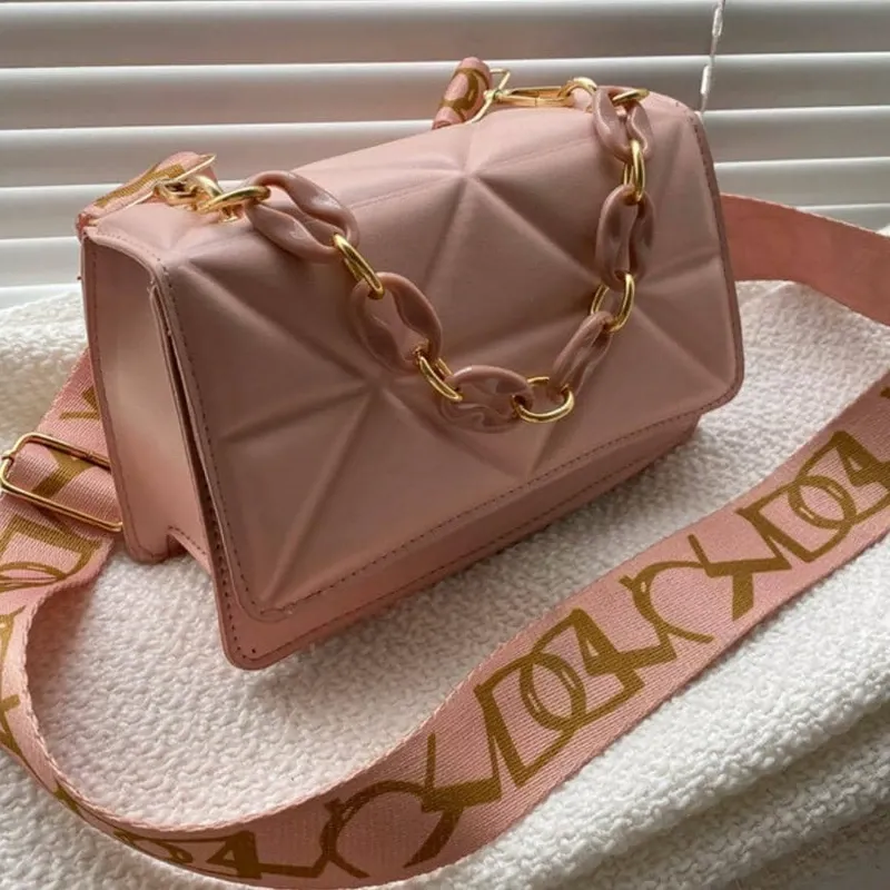 Cartera Rosa palo