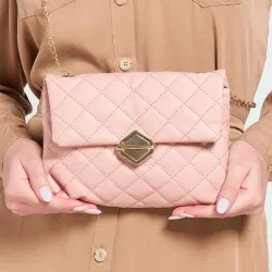 Cartera rosa palo