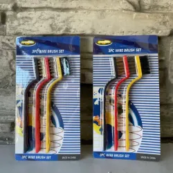 Cepillo metálico Set de 3pcs