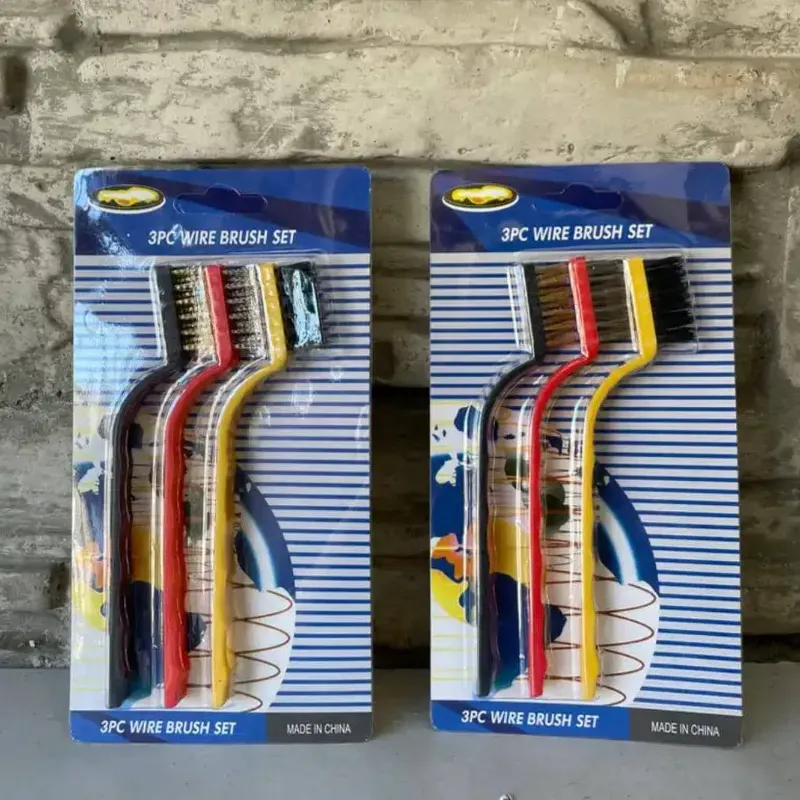 Cepillo metálico Set de 3pcs