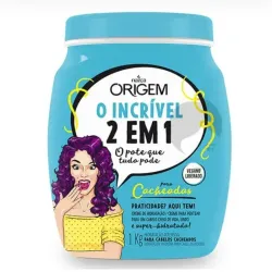 Crema 2 en 1 Para Cabellos Crespos 1kg