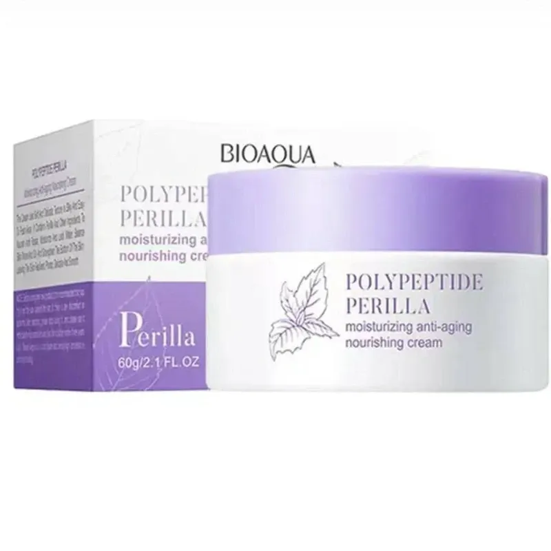 Crema Bioaqua con extracto de perilla y polipéptido Formato:60g