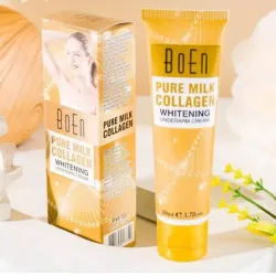 Crema blanqueadora Boen con leche 🥛 y colágeno