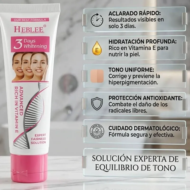 Crema blanqueadora