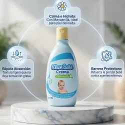 Crema corporal KleenBebé con manzanilla