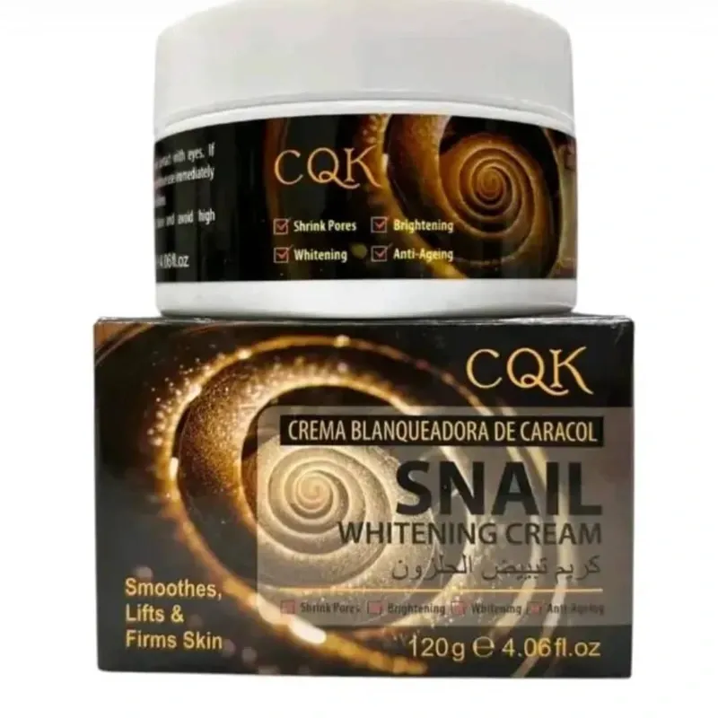 Crema CQK con baba de caracol 🐌