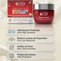 Crema de Día con Niacinamida + Ácido Hialurónico