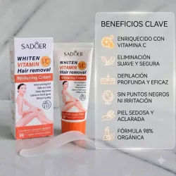 Crema Depiladora de Vitamina C🍊