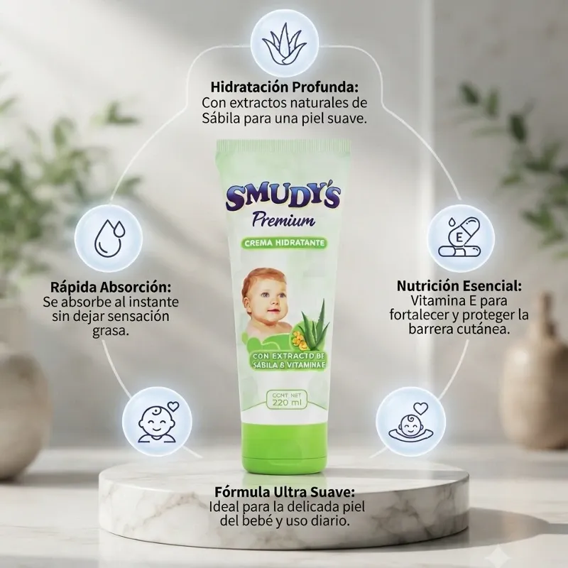Crema hidratante Smudy's