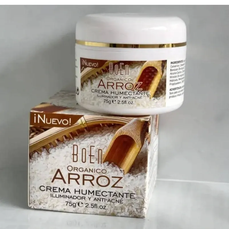 Crema Humectante de Arroz
